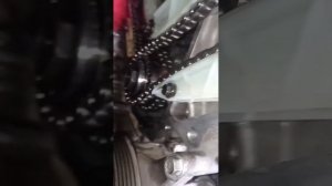 ? Hyundai Santa Fe 2.2 CRDi. После замены цепи ГРМ. Всё очень качественно исполнено #грм #santafe