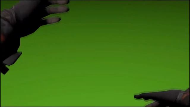 Футаж на зеленом фоне - Руки смотреть онлайн
