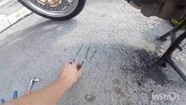 Осмотр передней звезды Suzuki bandit смотреть онлайн