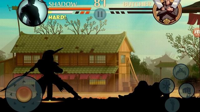 Бой с Мясником в Shadow fight 2. смотреть онлайн