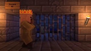 Зомби против жизни жителей ВСЕ СЕРИИ (майнкрафт анимация)