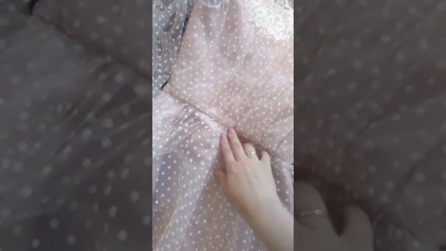 Обзор венчального платья. Дистанционный пошив смотреть онлайн