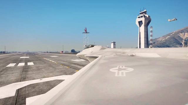 Chinese Spy Balloon vs. F-22 Raptor in GTA V смотреть онлайн