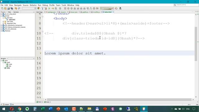 Online Kurz Emmet.io, Zen Coding, JavaScript, Doctype, Lorem, Abbrevation, Merge, Join, HTML, CSS смотреть онлайн