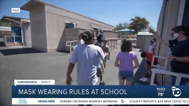 Local school districts react to state's mask rules update смотреть онлайн