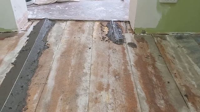 Как быстро и просто выровнять деревянный пол под линолеум ? смотреть онлайн