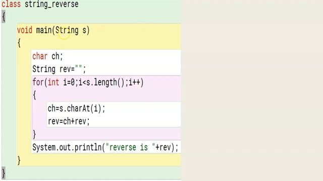 REVERSE A STRING IN JAVA смотреть онлайн