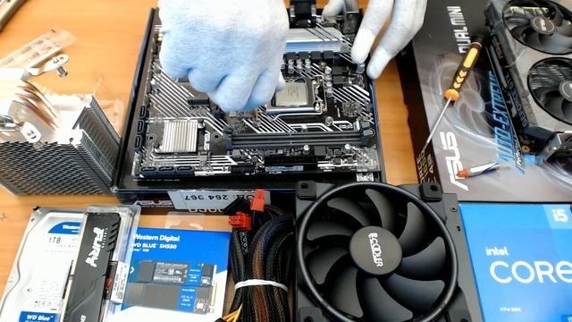 Сборка ПК на Intel Core I5 11400F за 80000 рублей / ИГРОВОЙ КОМПЬЮТЕР 2022! смотреть онлайн