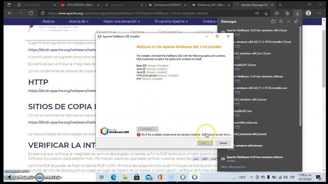 Descargar e instalar Java, Java JDK, XAMPP y Netbeans смотреть онлайн