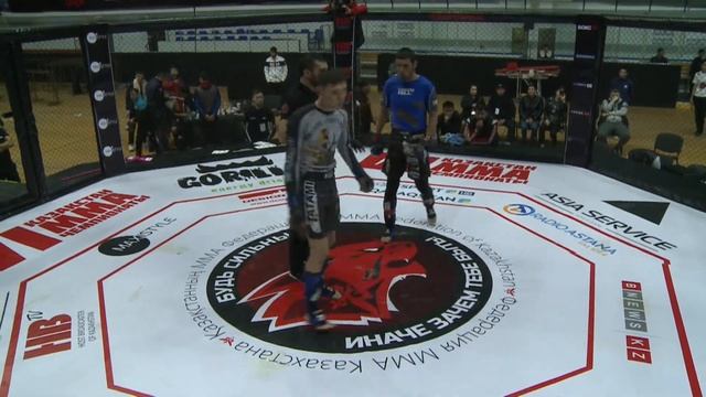 Гопко Роман - Аманкулов Алинур. Предварительные поединки ЧРК по ММА. Весовая категория до 65,8 кг смотреть онлайн