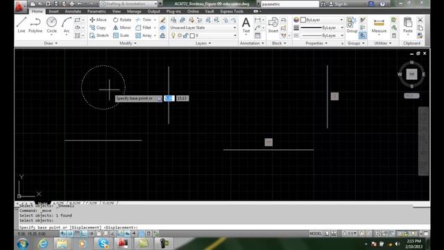 AutoCAD II 22-5 Inferring Geometric Constraints смотреть онлайн