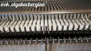 Настройка передней фонтуры вязальной машины silver reed, если колки игольниц не соответствуют