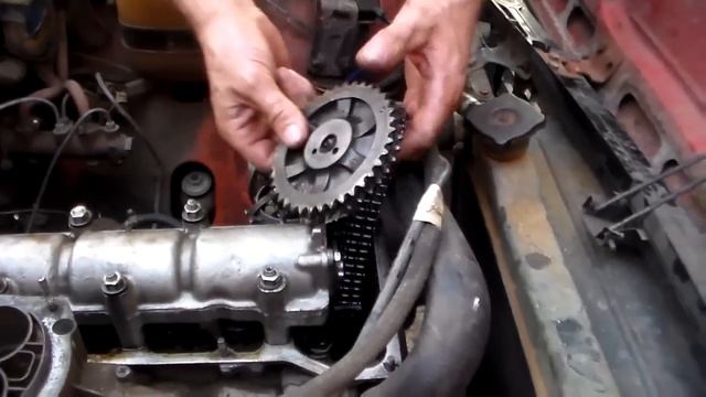 Установка распредвал ваз 2101-2107,замена распредвала ваз.Installing the camshaft vases 2101-2107. смотреть онлайн