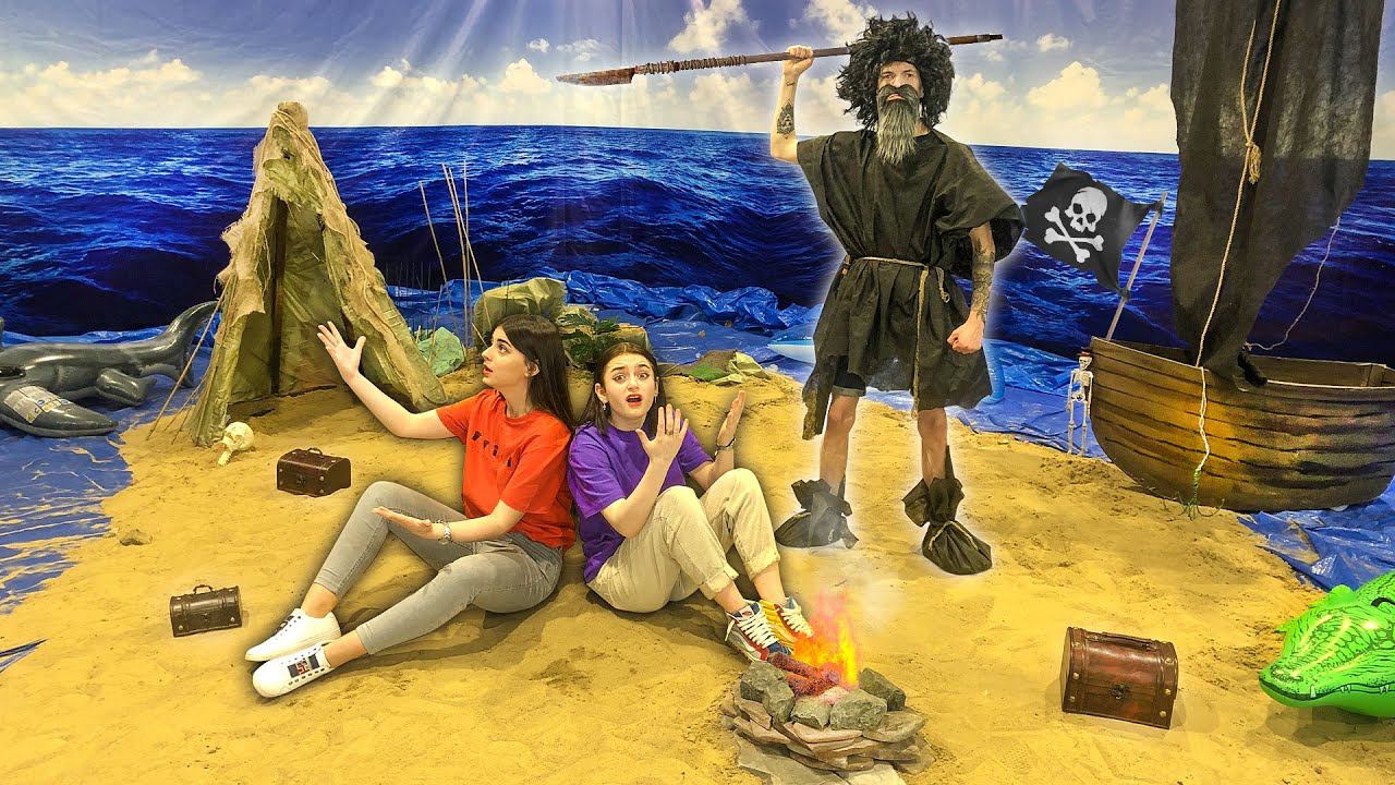 Кто Последний Покинет НЕОБИТАЕМЫЙ ОСТРОВ Челлендж ! смотреть онлайн