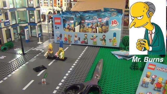 Lego Simpsons minifugures / Лего Симпсоны минифигурки! 1я часть! смотреть онлайн