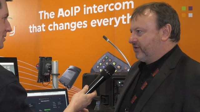 Telos Infinity IP Broadcast Intercom from Telos Alliance shown at BVE 2018 смотреть онлайн