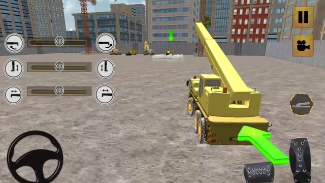 Supermarket Construction simulation:Crane operator | Best Android Gameplay HD смотреть онлайн