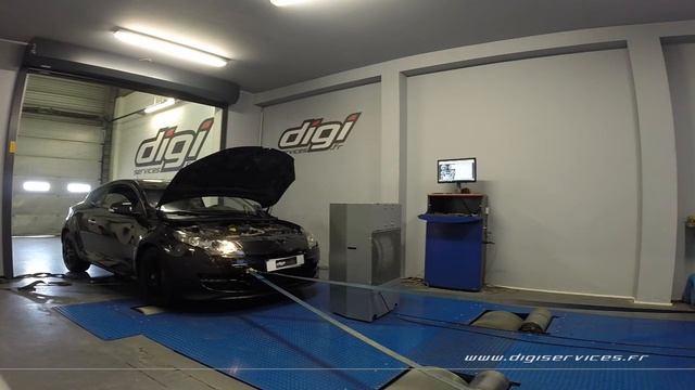 Renault Megane 3 RS 250cv Reprogrammation Moteur @ 314cv Digiservices Paris 77 Dyno смотреть онлайн