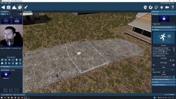 GameGuru MAX Начинаем делать хоррор #2 (Простые скримаки)