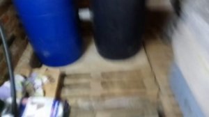 Тест "септика" из 2-х пластиковых бочек. Часть 3.