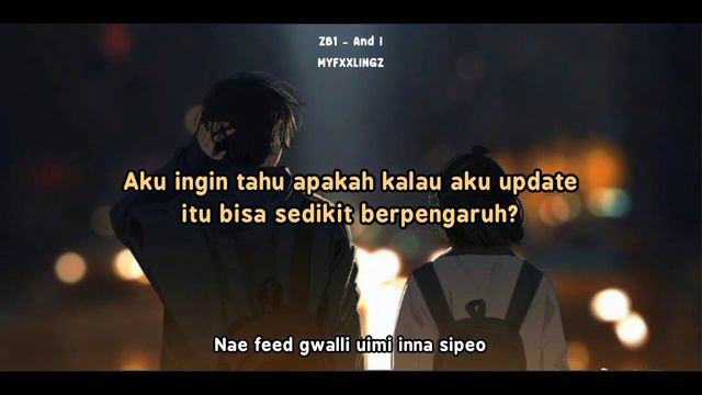 ZEROBASEONE (ZB1) And I Lirik Terjemahan Indonesia смотреть онлайн