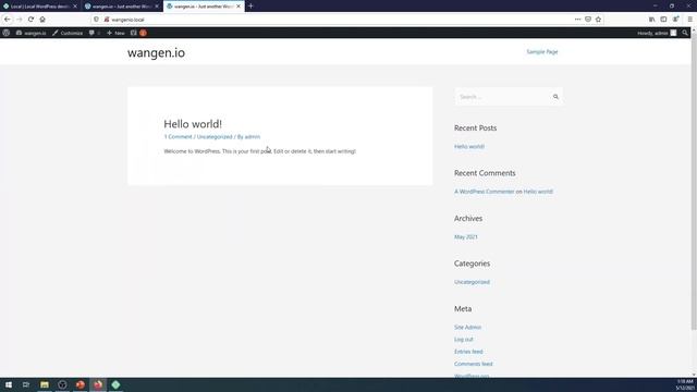 WordPress on Local PC: How to Deploy Multiple #WordPress websites On Local PC in (2021)? смотреть онлайн