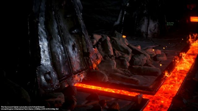 Unreal Engine 4 Elemental Tech Demo - 1080p - GTX 670 3-Way SLI смотреть онлайн