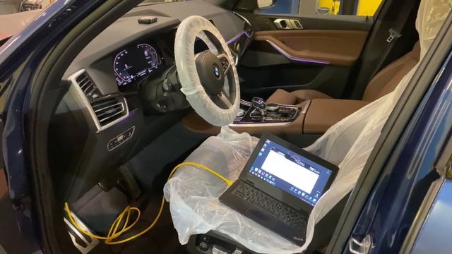 чип-тюнинг BMW X5 30d (G05) с замером разгона до и после доработки.