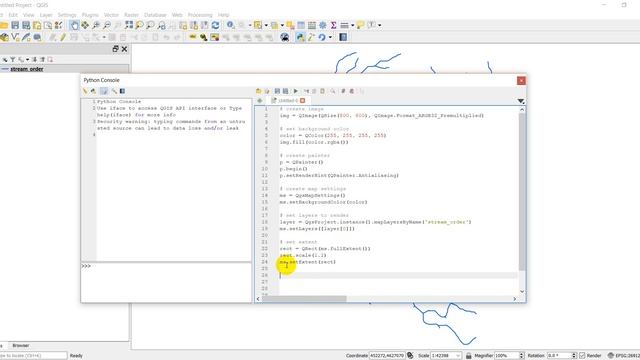QGIS Python (PyQGIS) - Render map layer as an image смотреть онлайн