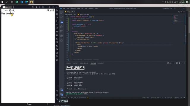 React native | Model смотреть онлайн