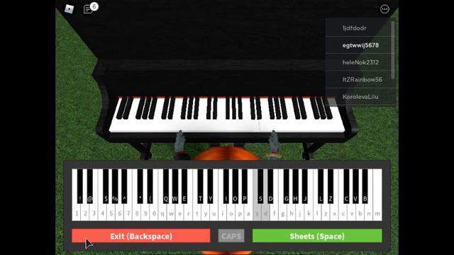 How to play the piano song Senorita and Fur elisa! Roblox смотреть онлайн