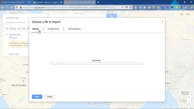 How to import KML file in Google Maps on a PC? смотреть онлайн