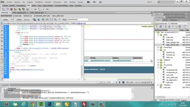 Capitulo 23 - Página Web Desde Cero En PHP Con Dreamweaver, Photoshop, XAMPP, CSS Y JQuery