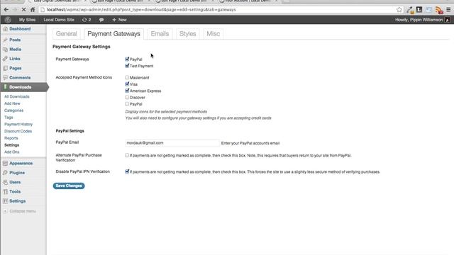 Configuring the Settings in Easy Digital Downloads смотреть онлайн