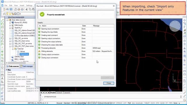 Graphic Filter while Importing in BricsCAD - Spatial Manager Blog смотреть онлайн