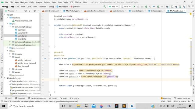 fetch data from api android смотреть онлайн