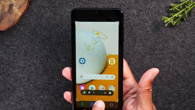 Samsung Galaxy A53 How to Take a Screenshot | Take a Picture of Your Screen | H2TechVideos смотреть онлайн