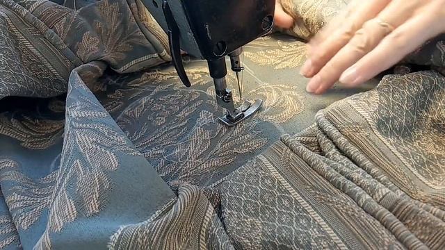 Как отремонтировать съёмные чехлы для дивана. смотреть онлайн