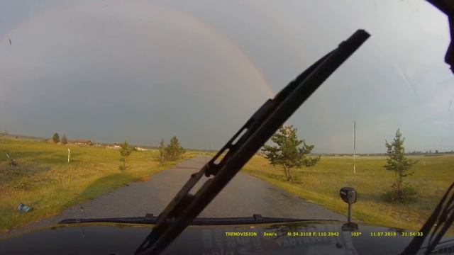Вокруг Байкала через 110й - Часть 2 Подъезжаем к санаторию Умхей смотреть онлайн
