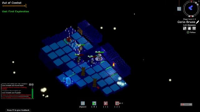 Turn-based Roguelite Dungeon Crawler In Minecraft Style | Netherguild Demo Gameplay