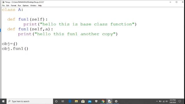 FUNCTION OVERLOADING IN PYTHON IN HINDI BY SHIVANSHU PRASHAR смотреть онлайн