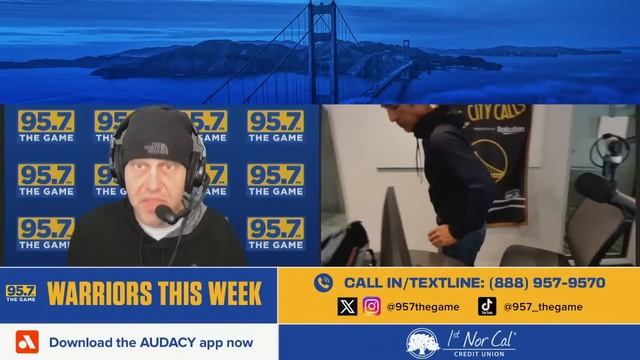 Warriors This Week: When Will the Skid End? | 95.7 The Game Live Stream смотреть онлайн