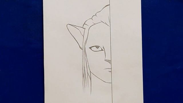 how to draw Avatar | Avatar Jake Sully step by step | easy tutorial смотреть онлайн