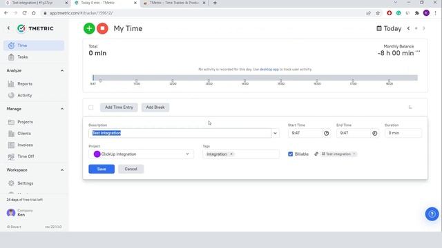 How To Connect TMetric To ClickUp смотреть онлайн