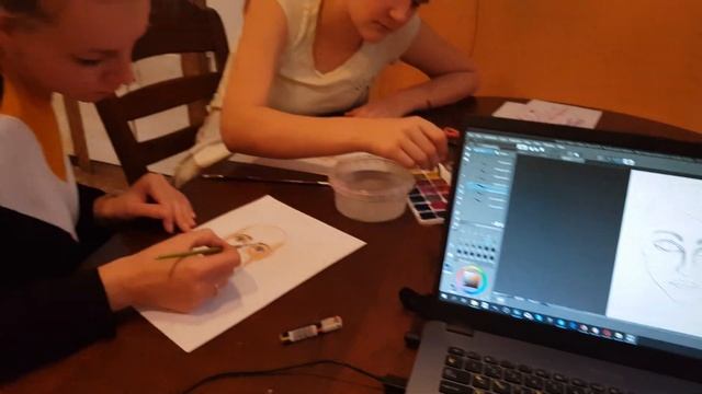 Мастер-класс от Вари по рисованию лица. Часть 2 смотреть онлайн