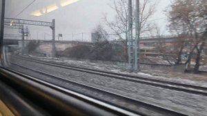 Поездка на электричке Москва-Курская-Подольск (1 часть) продолжение в описании #электричка