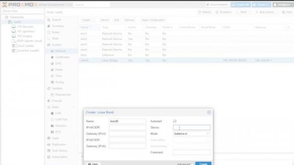Network Bonding on Proxmox!