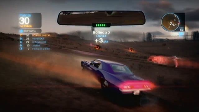 Blur Beta demo - Motor Mash mode - Amboy: The Devil's Dip смотреть онлайн