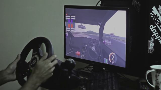 LOGITECH DRIVING FORCE PRO 720º DRIFT ASSETO CORSA | MEIHAN SPORTSLAND C COURSE | RCM MEDIA INC. смотреть онлайн